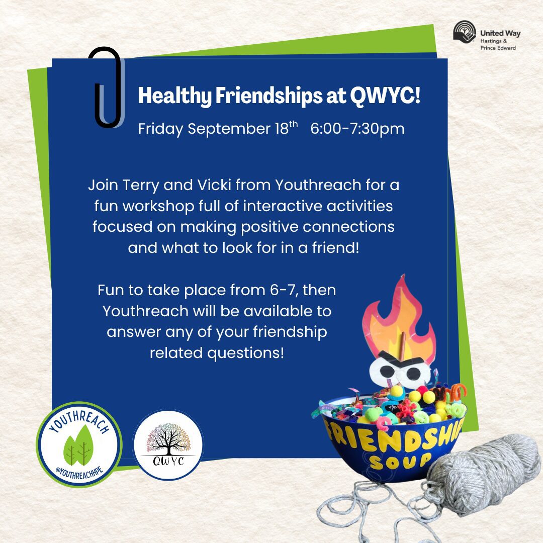 Youth Reach is offering a Healthy Relationships workshop